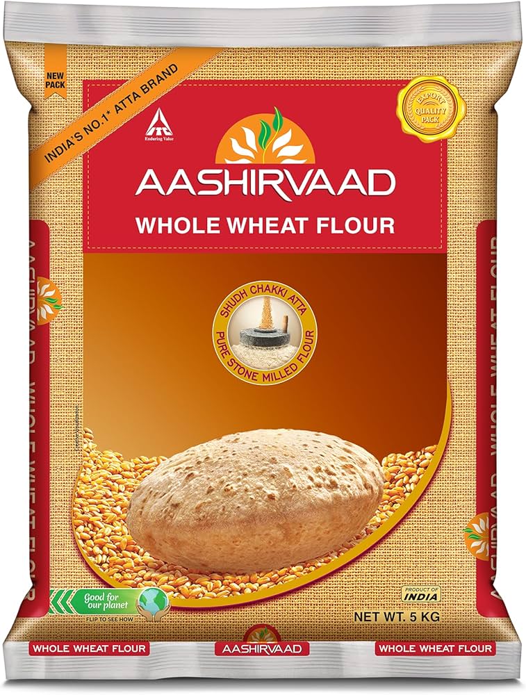 [8901725150105] AASHIRVAAD ATTA WHOLE WHEAT  5 KG