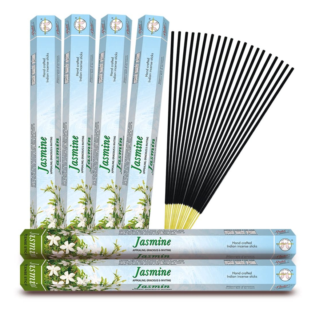 [8901751432800] AGARBATTI FLUTE JASMINE HEXA 9"