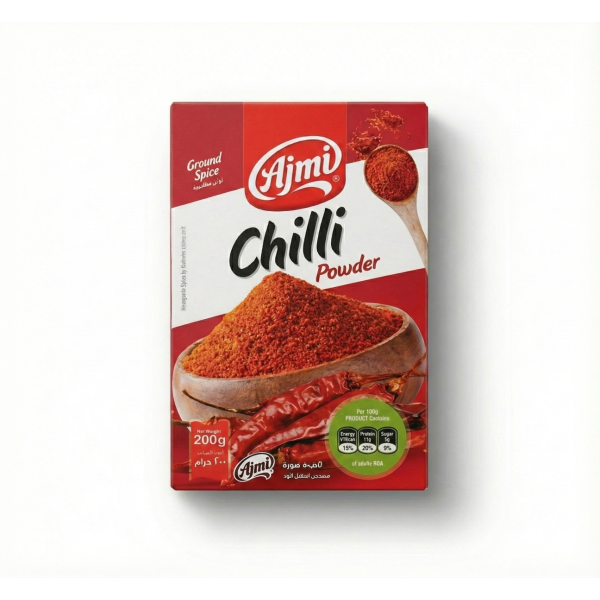 AJMI CHILLI POWDER 200 GM