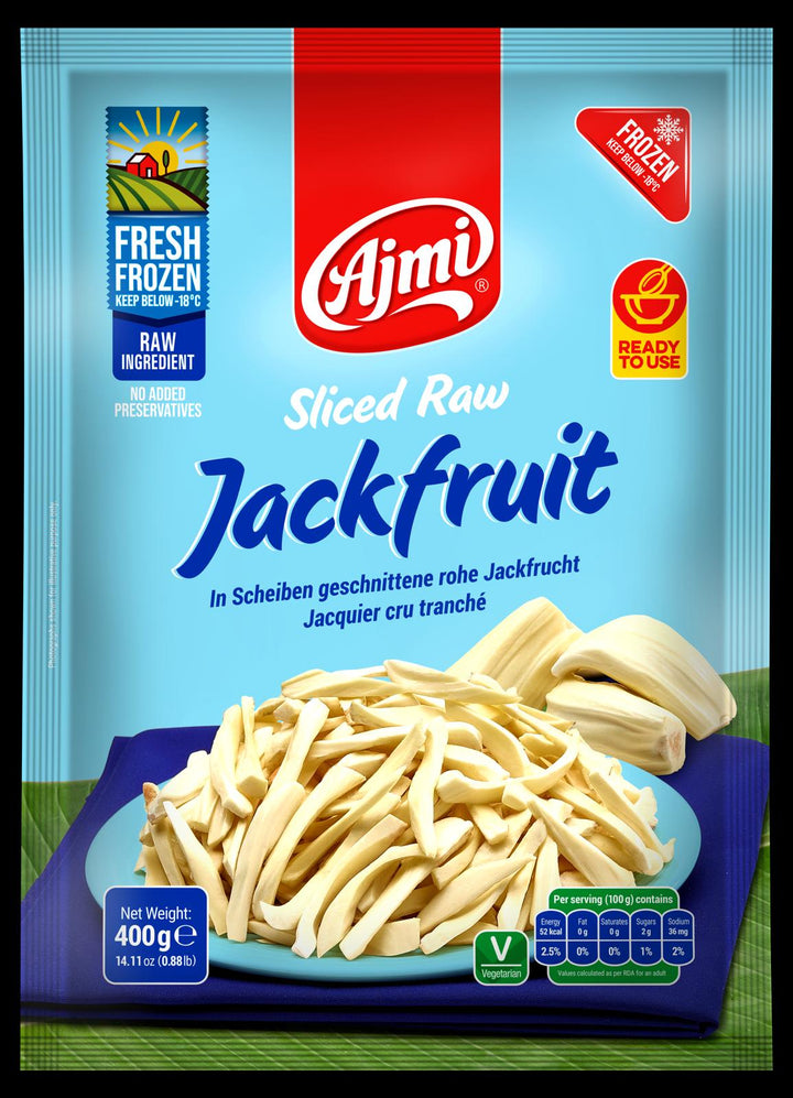 AJMI JACKFRUIT SLICED RAW 400 GM
