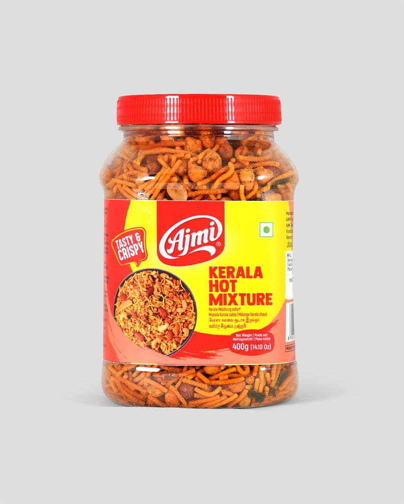 AJMI KERALA HOT MIXTURE JAR 400 GM