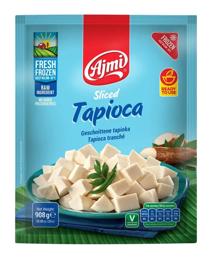 AJMI TAPIOCA SLICED 908 GM