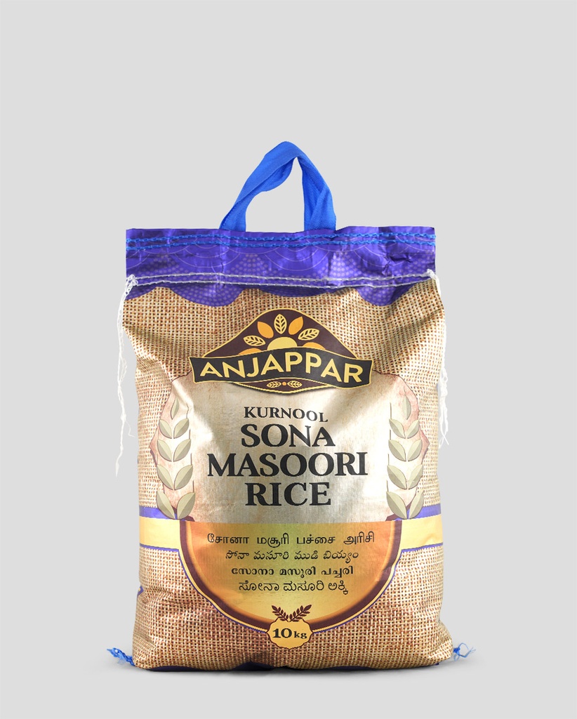 [4019041300020] ANJAPPAR SONA MASOORI RICE  10 KG