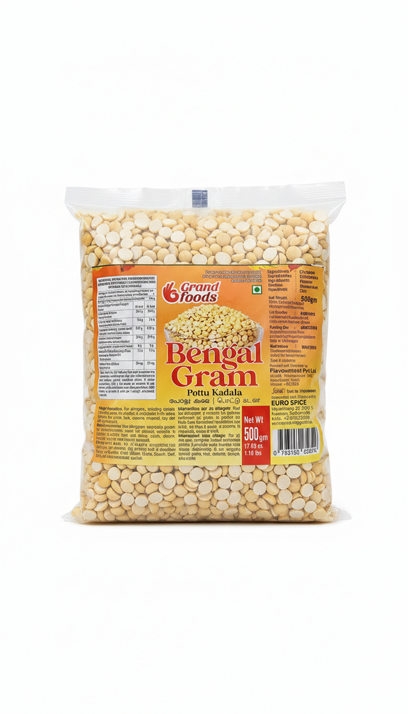 GRAND FOODS BENGAL GRAM (POTTUKADALA) 500G