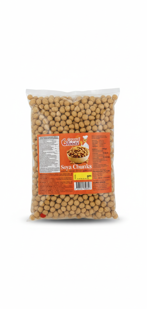 GRAND FOODS SOYA CHUNKS 500 GM