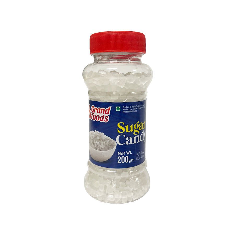 GRAND FOODS SUGAR CANDY (WHITE KALKANDAM) 200G