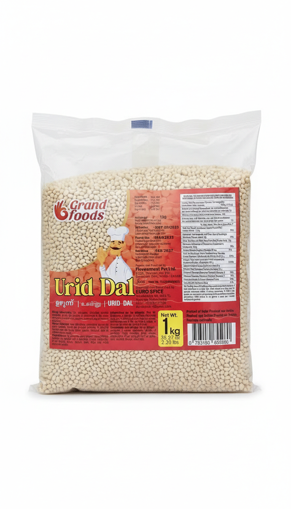 [793150655960] GRAND FOODS URID DAL (UZHUNU) 1 KG