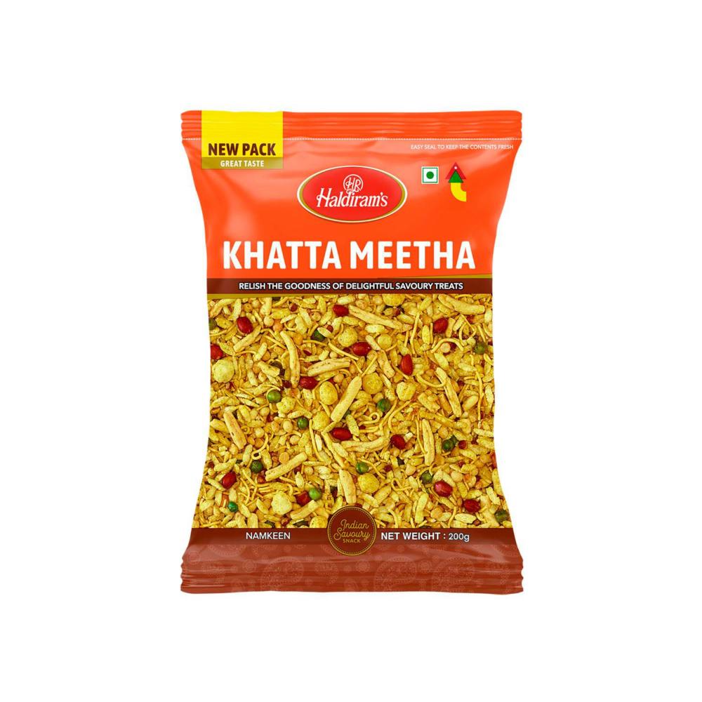 [8904063200181] HALDIRAM KHATTA MEETHA MIX .  200G