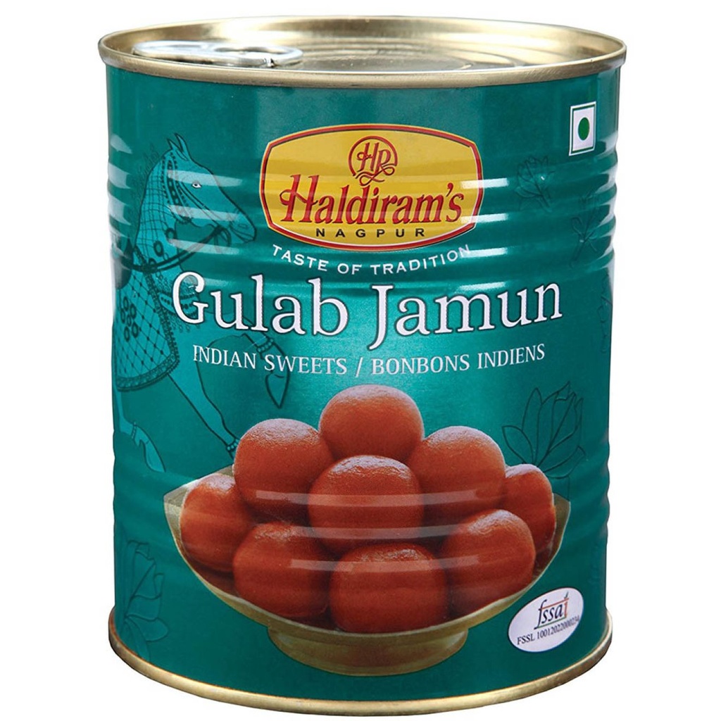 [5060601190017] HALDIRAM GULAB JAMUN (12 PC)  1 KG