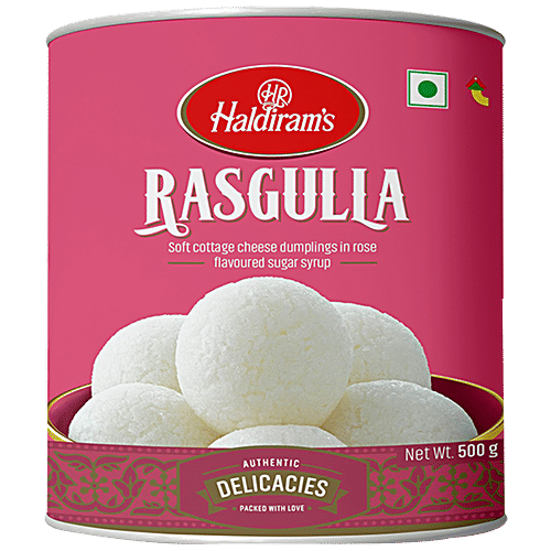 [5060601190000] HALDIRAM RASGULLA (14 PC)  1 KG
