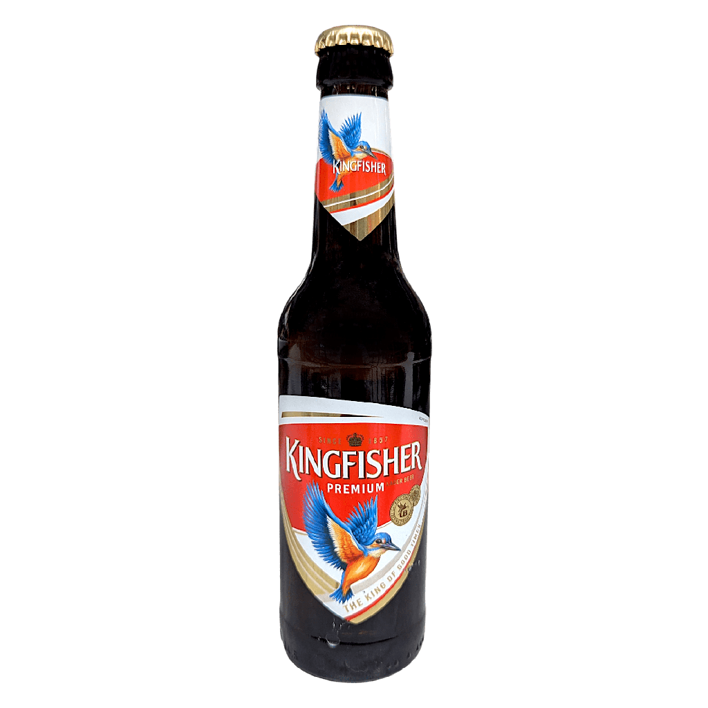 KINGFISHER PREM. LAGER BEER (4.5%)  330 ML