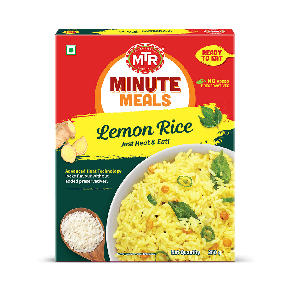 READY-TO-EAT LEMON RICE 250G - MTR