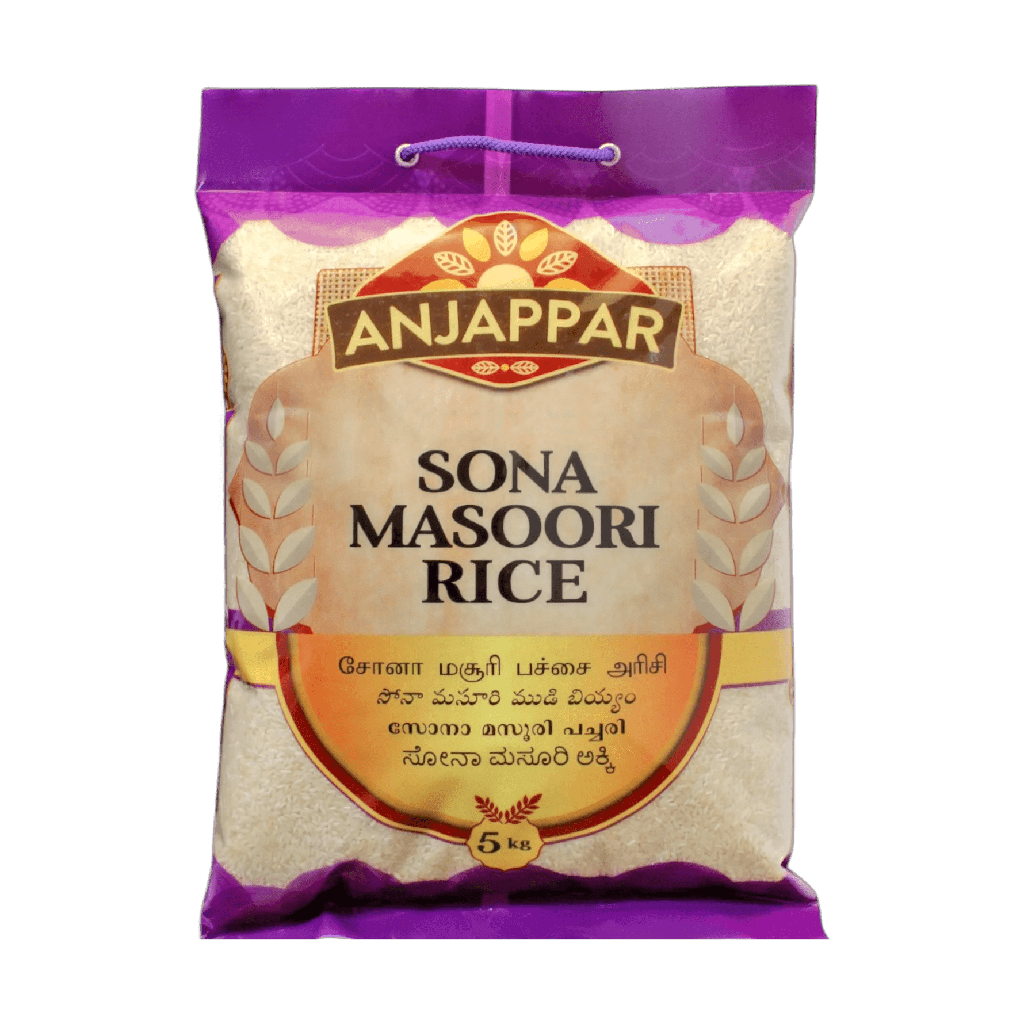 [4019041007691] ANJAPPAR SONA MASOORI RICE 5 kg