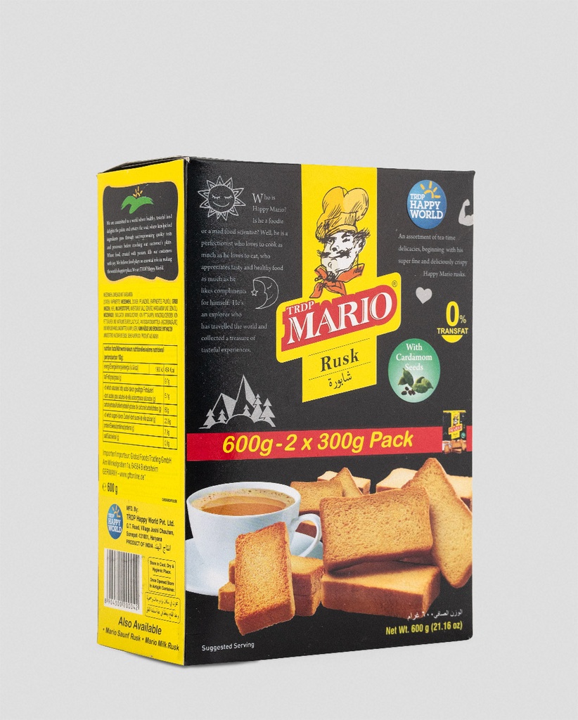 MARIO CARDAMOM RUSK 600g
