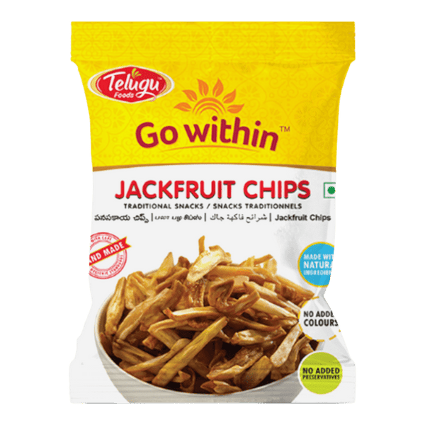 TELUGU GO JACKFRUIT CHIPS 100g