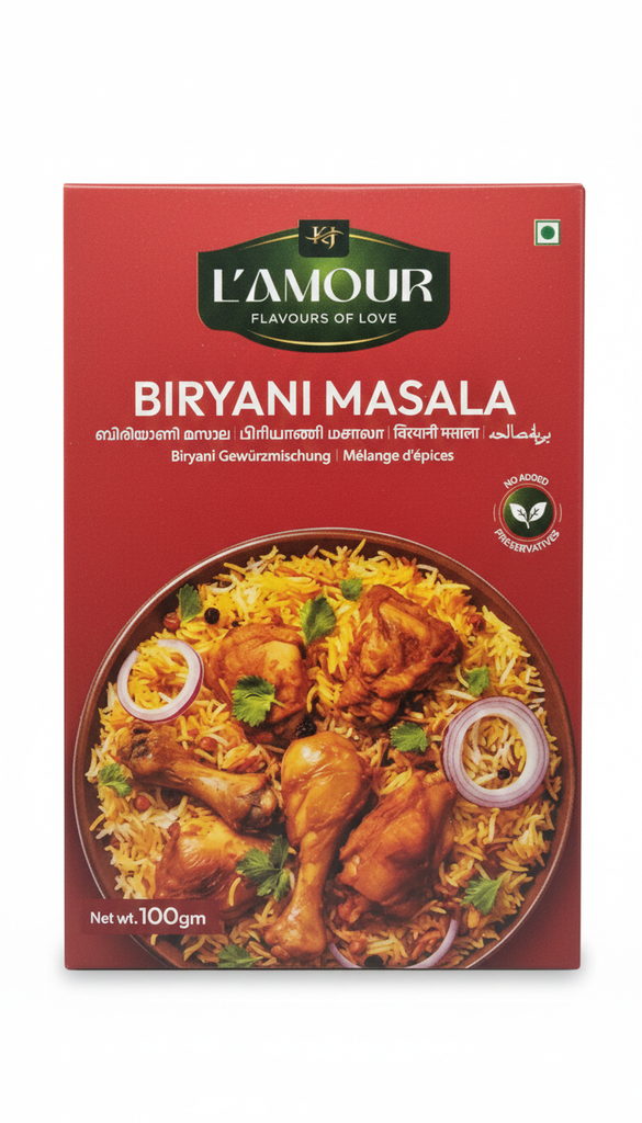 BIRIYANI MASALA 100GM - LAMOUR
