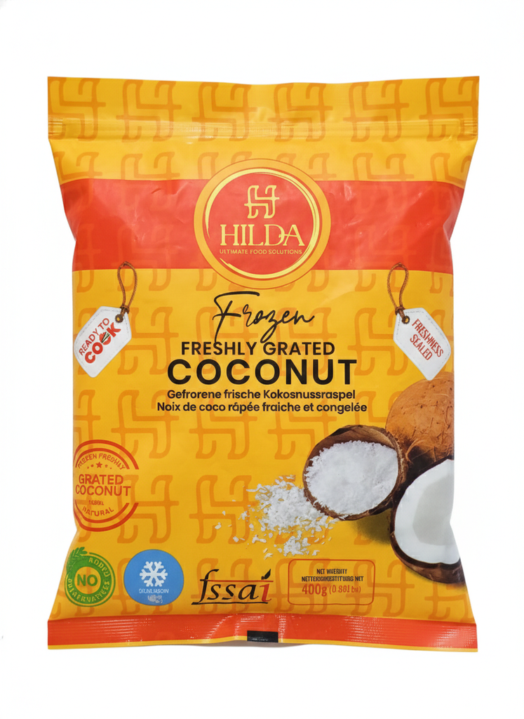 GRATED COCONUT (BAG) 400 GM - HILDA