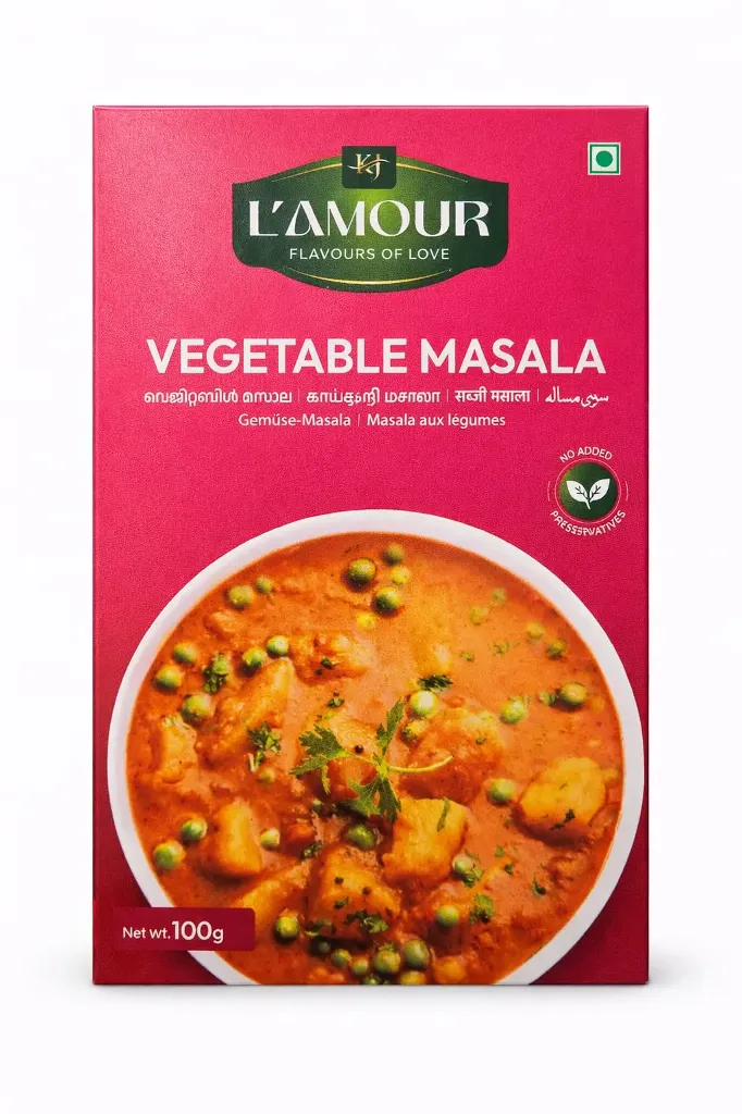 [699838415096] Lamour Vegetable Masala - 100g