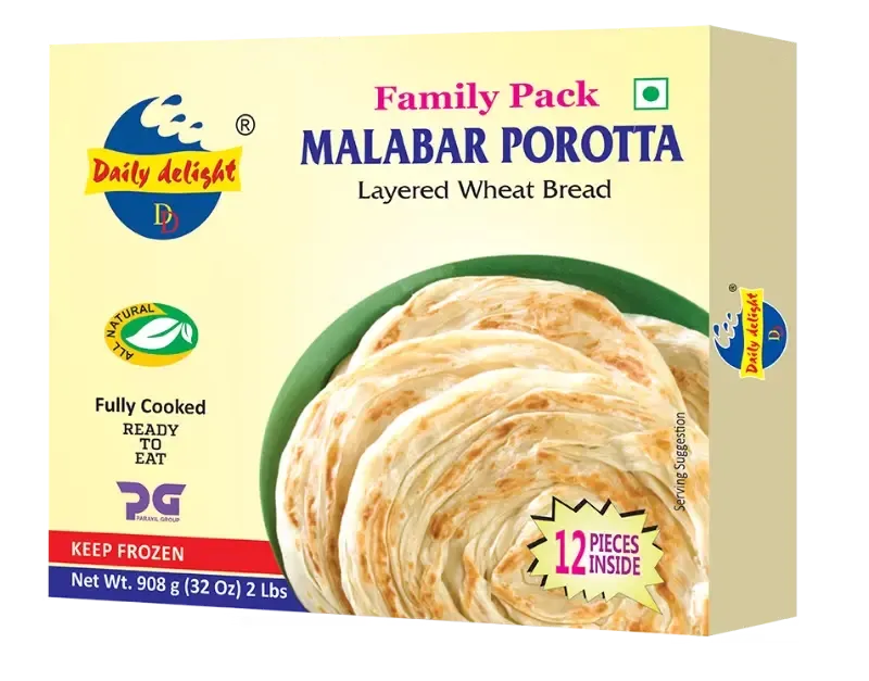 DAILY DELIGHT FAMILY POROTTA 750gm