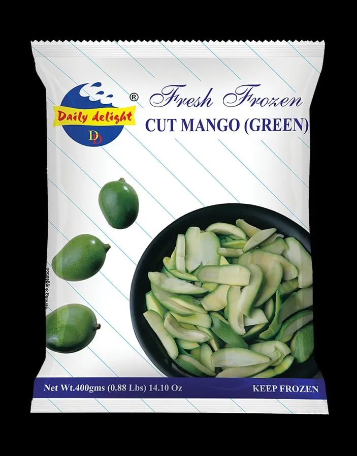DAILY DELIGHT CUT MANGO GREEN 400gm