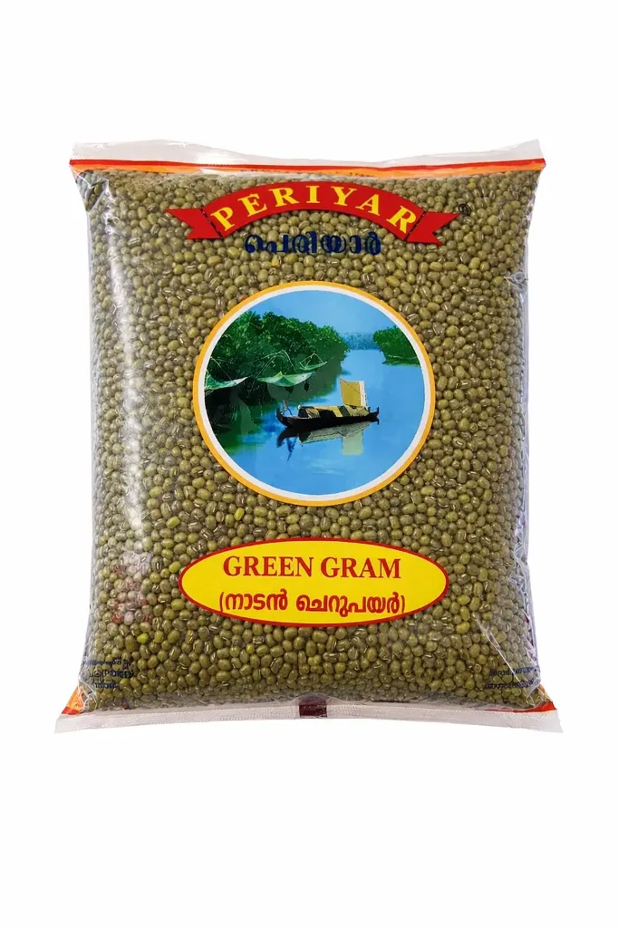 Green Gram/ Moong Whole Beans (ചെറുപയർ) 1kg - PERIYAR