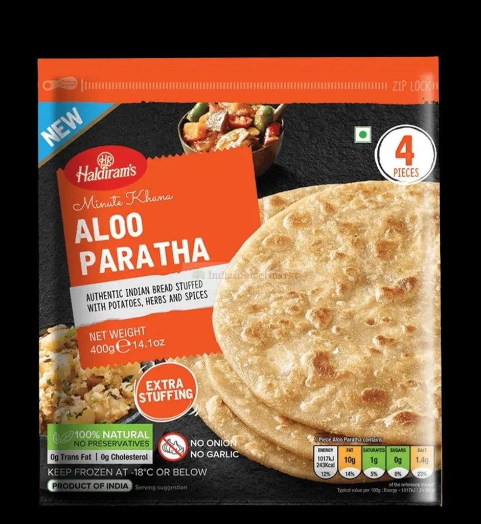 HALDIRAM FROZ. ALOO PARATHA 400gm