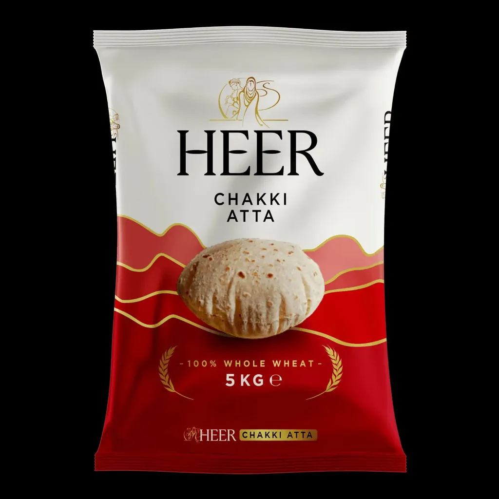 HEER CHAKKI ATTA (WHEAT FLOUR) 5 kg