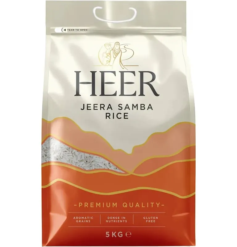 HEER JEERA SAMBA RICE CTN. 5 kg