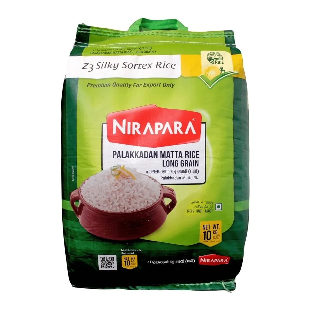 NIRAPARA PALAKKADAN MATTA LONG
GRAIN RICE 10 kg