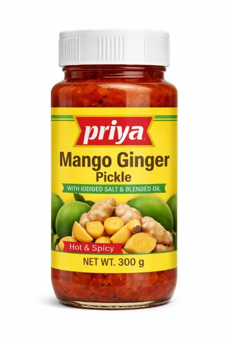PRIYA PICKLE MANGO GINGER 300g