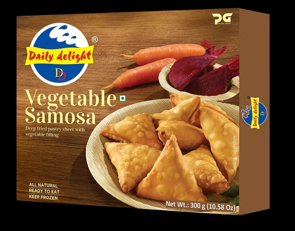 VEGETABLE SAMOSA 300g - DAILY DELIGHT
