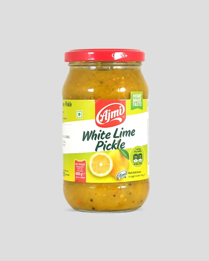 LIME PICKLE WHITE 400GM - AJMI