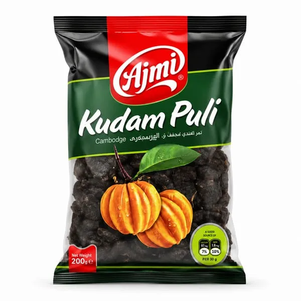 Kudampuli / Malabar tamarind 200gm - Ajmi