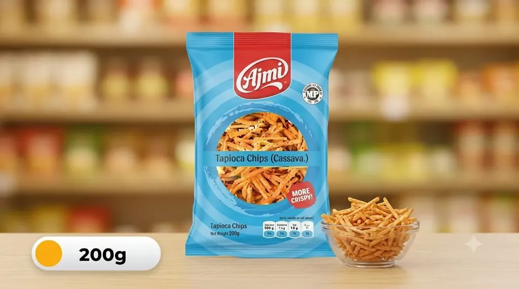 TAPIOCA STICKS SPICY 200GM - AJMI