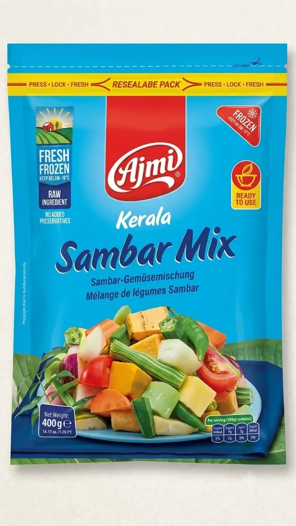 Sambar Mix 400gm - Ajmi