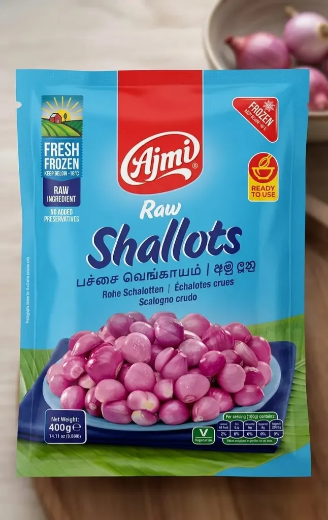 Shallots Frozen 400gm - Ajmi