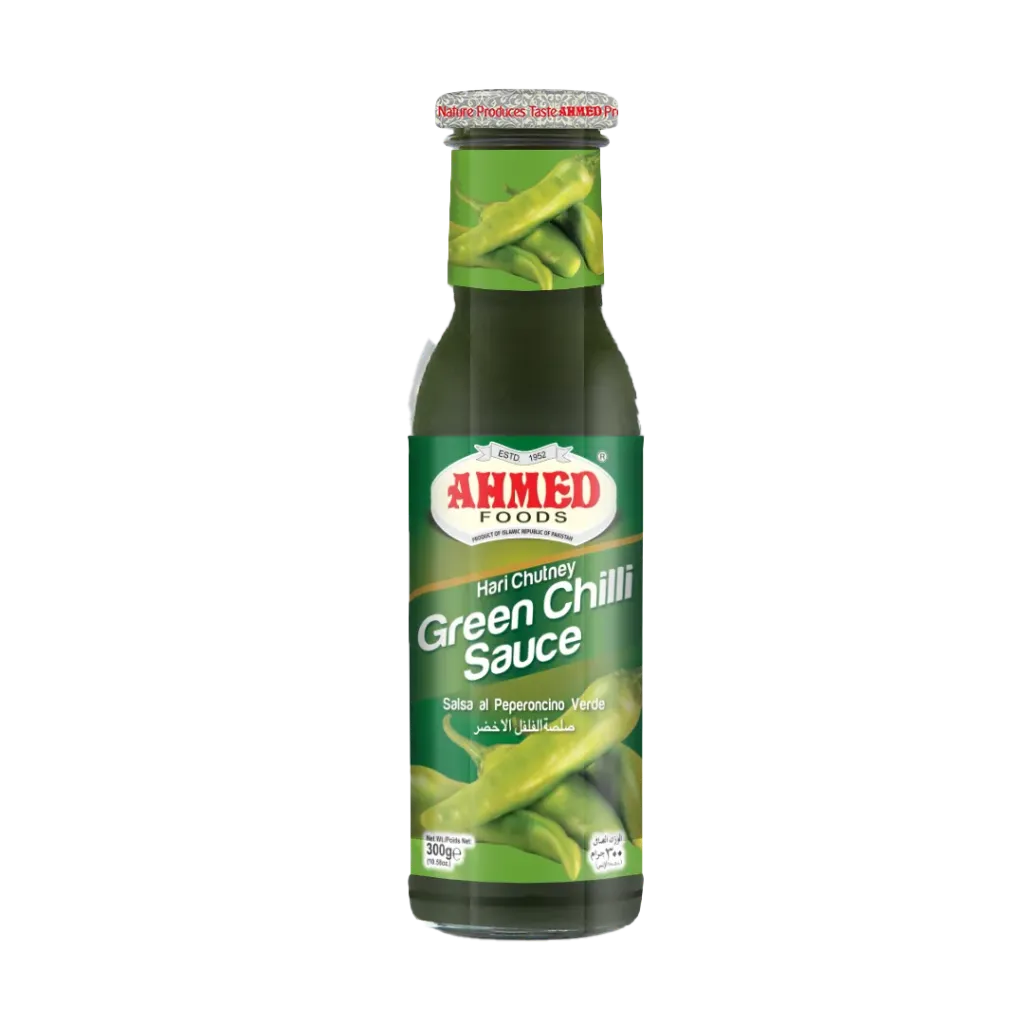 GREEN CHILLI SAUCE 300 GM - AHMED