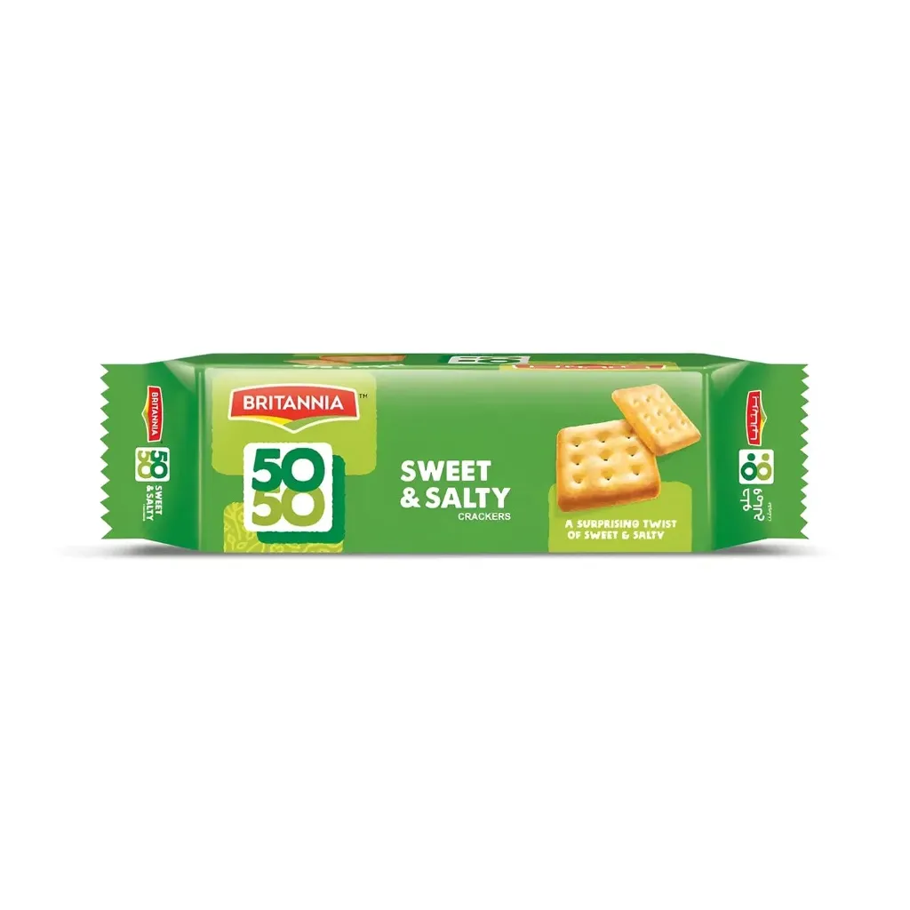 BRITANNIA BISCUITS 50-50 SWEET & SALTY 62g