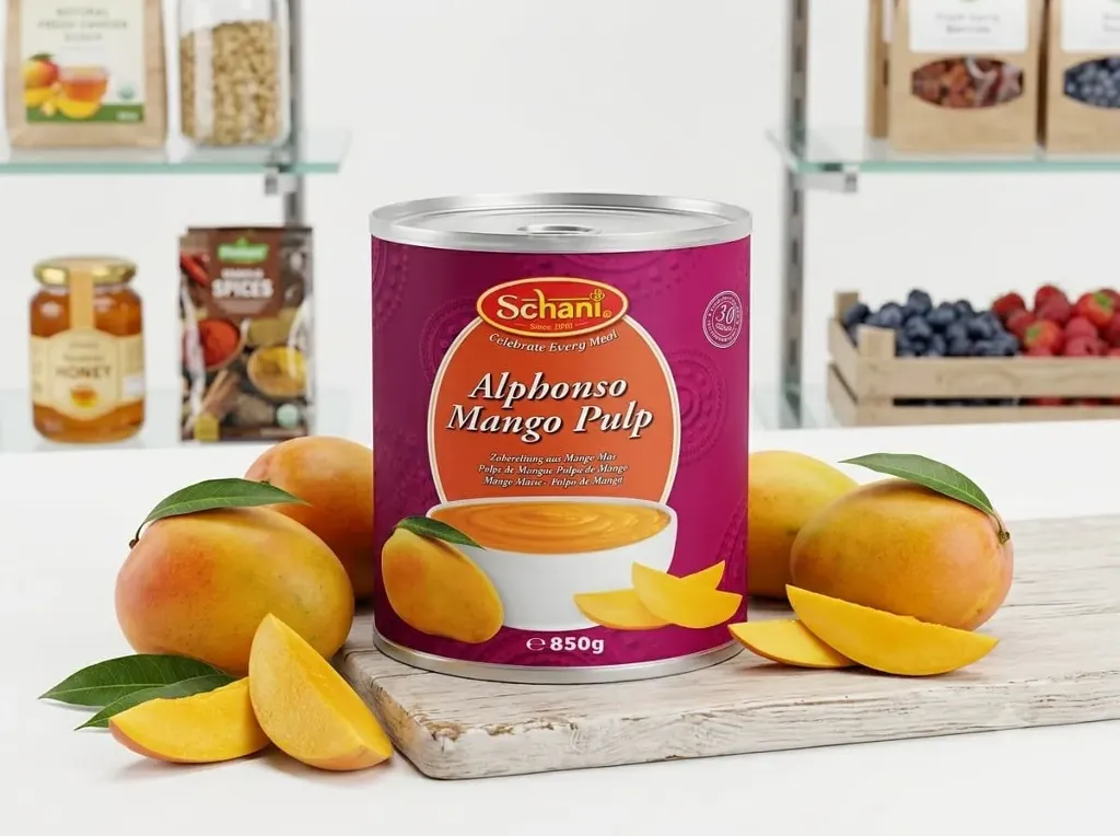 MANGO PULP ALPHONSO 450GM - SCHANI