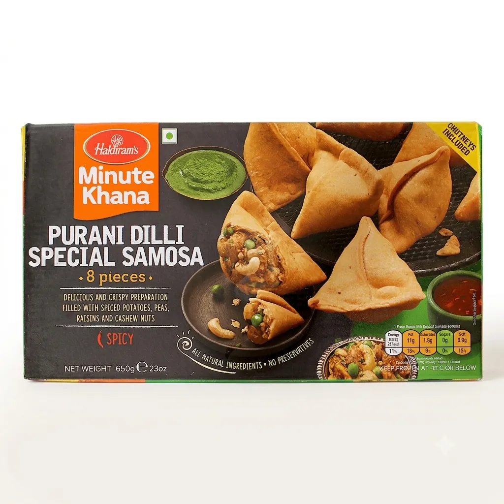HALDIRAM FROZEN PURANI DELHI SAMOSA (8PCS) 650 GM