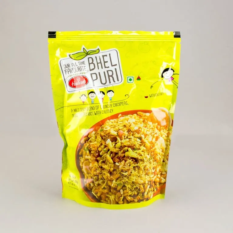 HALDIRAM BHELPURI WITH CHUTNEY 350g