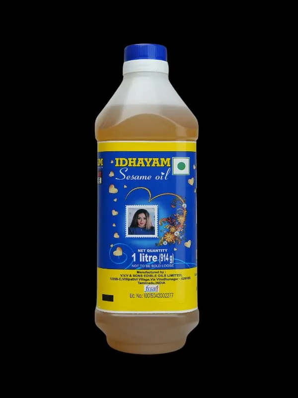 IDHAYAM SESAME OIL (GINGELLY OIL) 1 L