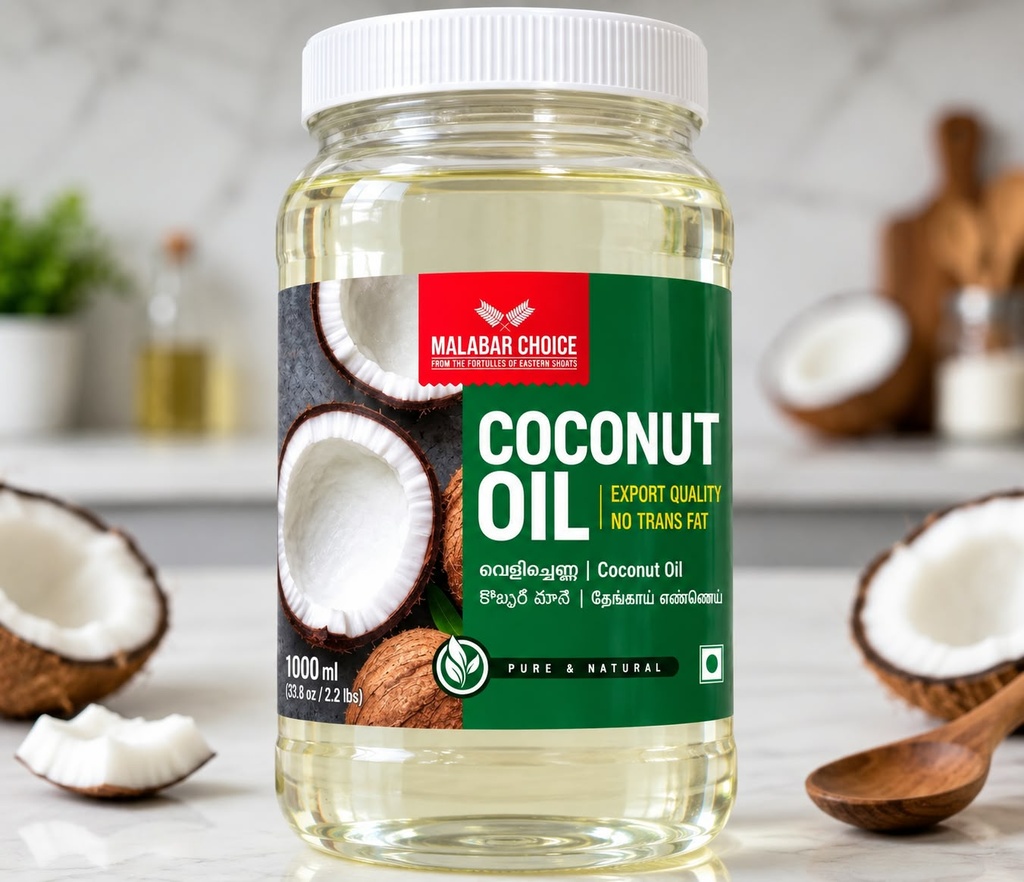 Coconut Oil 500ML - Malabar Choice