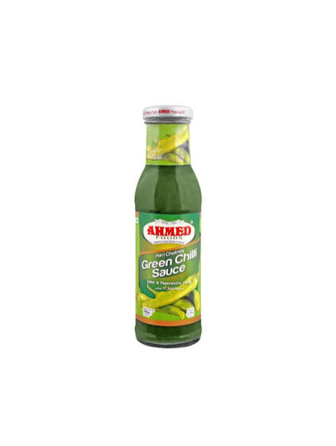 Ahmed Sauce Green Chilli 800G