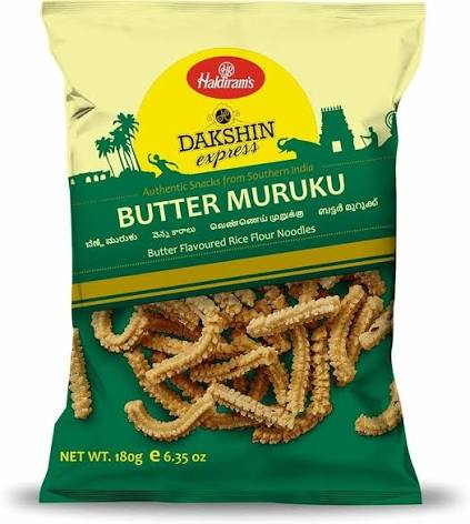 Haldiram Dakshin Butter Murukku 180G