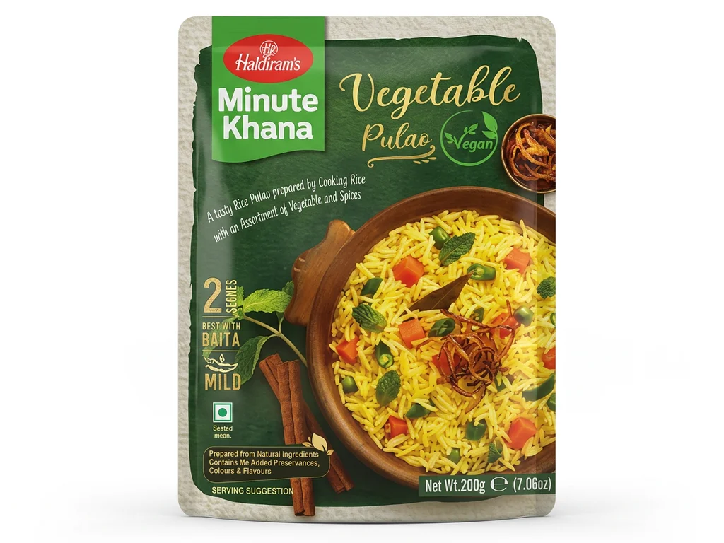 Haldiram Veg Pulao (Ready-to-Eat) 200G