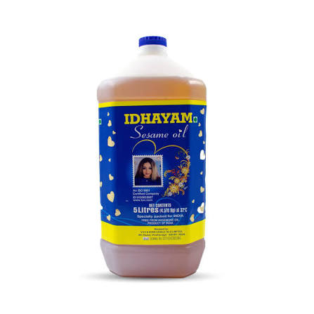 Idhayam Sesame Oil (Gingelly Oil) 500 Ml